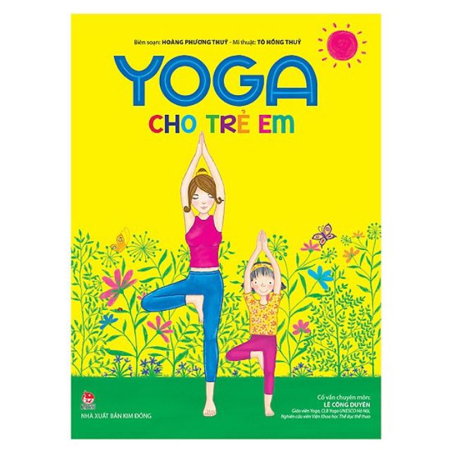 [Sách] - Yoga cho trẻ em - NXB Kim Đồng