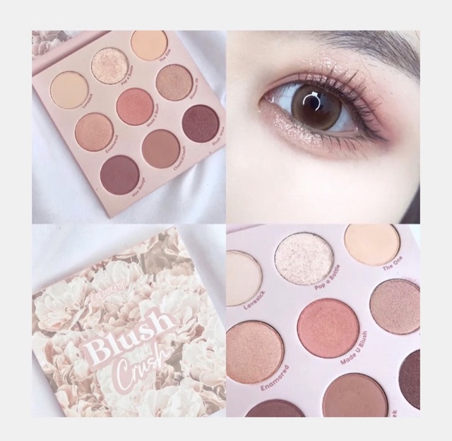 [Bill Colourpop] Bảng mắt Colourpop 9 ô Blush Crush