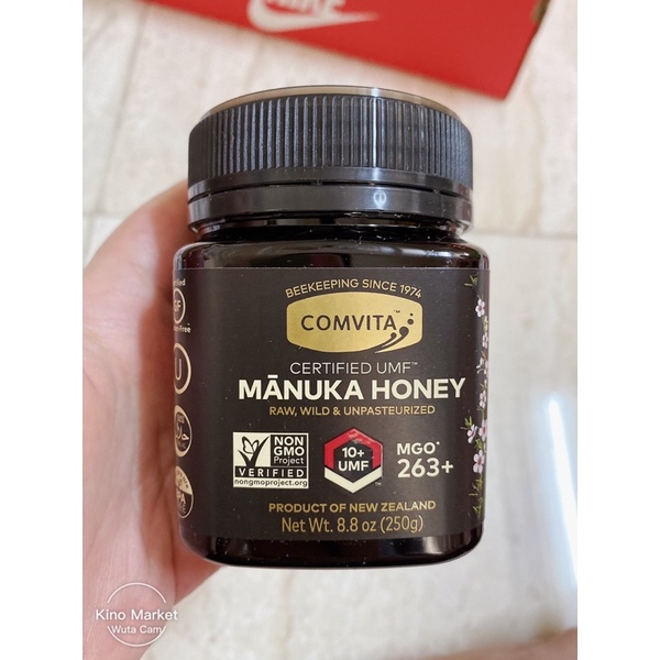 Mật ong Manuka của hãng Comvita UMF 10+ (MGO 263+)  250grams