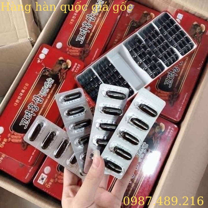 Đạm Sâm Nhung Hươu Hàn Quốc - hộp 120 viên