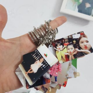 Móc khoá mica in ảnh 2 mặt siêu nét