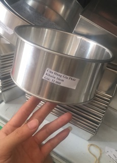 Khuôn tròn đế liền 16cm