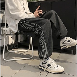Quần jean jogger ống rộng nam ♥️ 𝗗𝗜𝗡𝗢𝟮𝟬 𝗦𝗧𝗢𝗥𝗘 ♥️ quần jean jogger nam nữ phong cách hongkong seri - J411