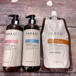 Dầu gội xả phục hồi tóc siêu mềm mượt FARACI 500ML (CHÍNH HÃNG)
