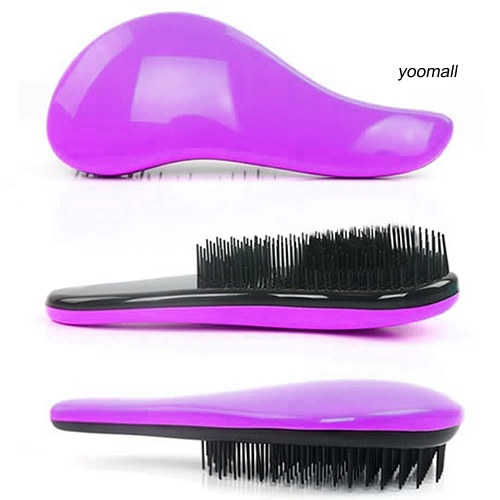 [Hàng mới về] Lược mát xa da đầu gỡ rối tóc với tay cầm thời trang chuyên dụng cho tiệm làm tóc