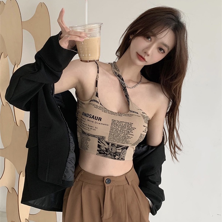 Áo nữ JSC cotton 100% in họa tiết màu trơn thiết kế xéo hở lưng đẹp mắt