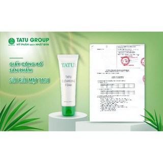 SỮA RỬA MẶT TATU