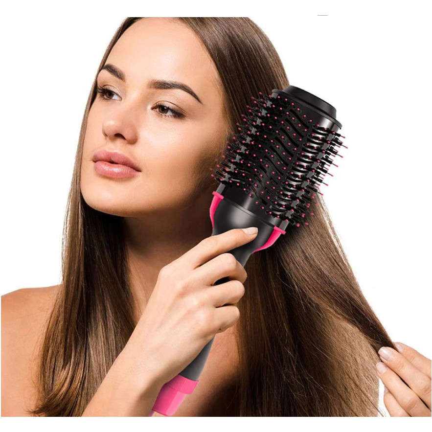 Máy Sấy Tóc Tạo Kiểu Tóc Đa Năng One Step - Lược Sấy Tóc Tạo Kiểu 3 Tốc Độ - Chính Hãng Bảo Hành 12 Tháng