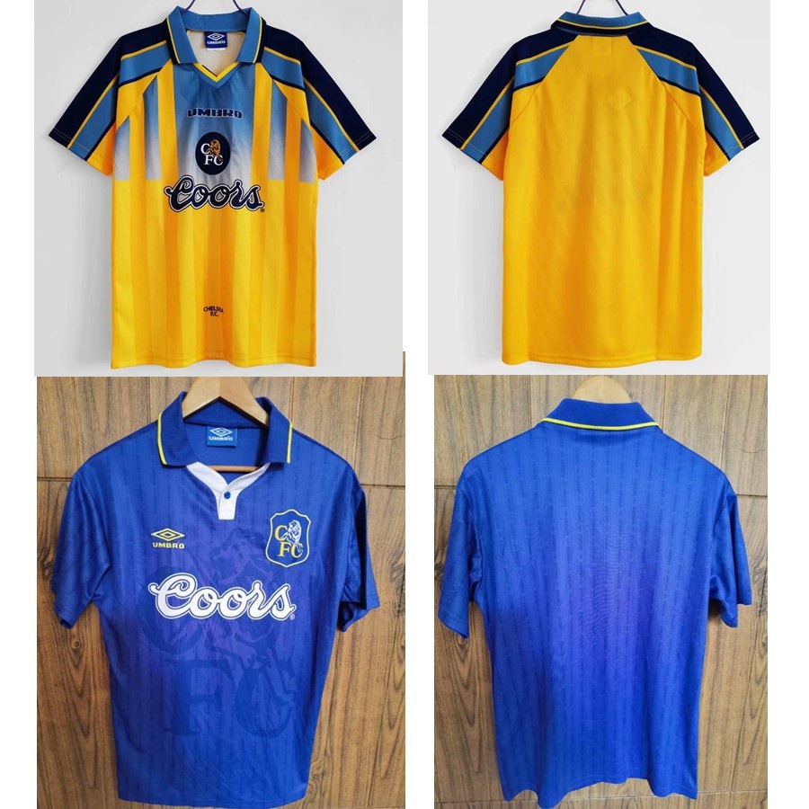 Áo Đồng Phục Bóng Đá Phong Cách Retro Chelsea 1995 1997