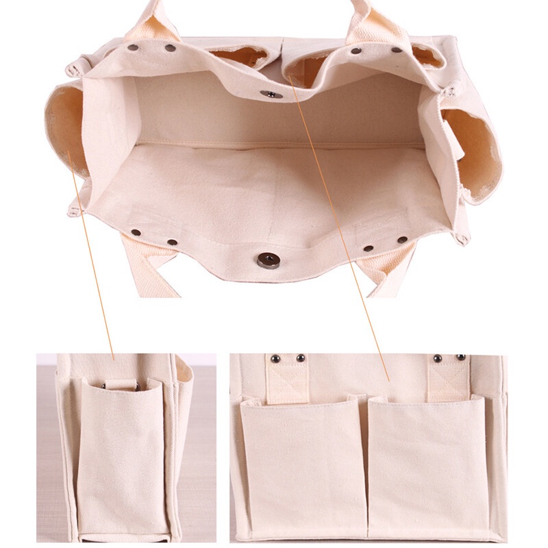 Túi Xách Vải Oxford EverToner Màu EverToner Sắc Đơn Giản Cho Nữ