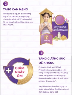 Combo 10 Gói Sữa Pediasure 48,6g