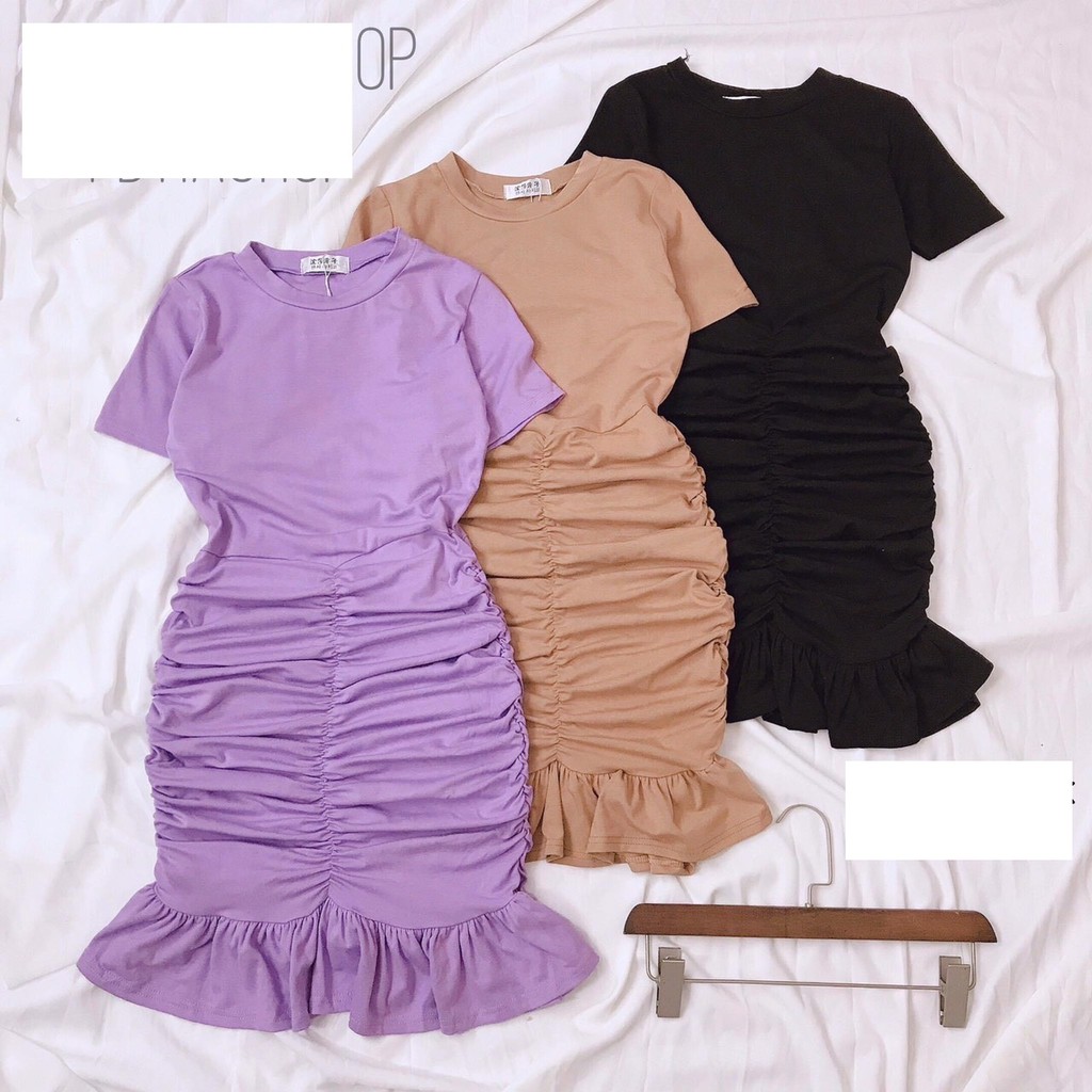 Đầm body nhúm đuôi cá siêu xinh | BigBuy360 - bigbuy360.vn