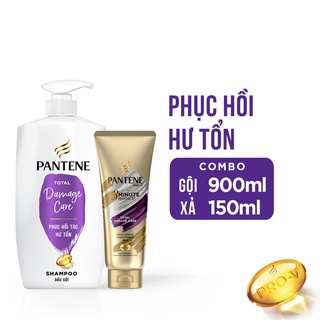 Combo Dầu Gội PANTENE Chai 900G Và Kem Xả PANTENE 3 Phút Diệu Kỳ Tuýp 150ML