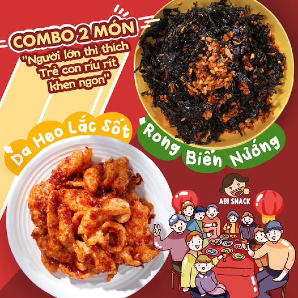 COMBO DA HEO + RONG BIỂN ABI-CHÍNH HÃNG