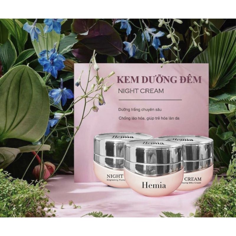 KEM DƯỠNG BAN ĐÊM HEMIA (NIGHT CREAM HEMIA HÀN QUỐC)