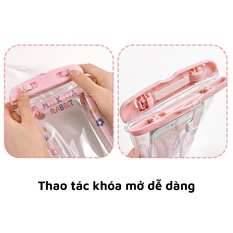 Túi chống nước điện thoại nhiều hình dễ thương