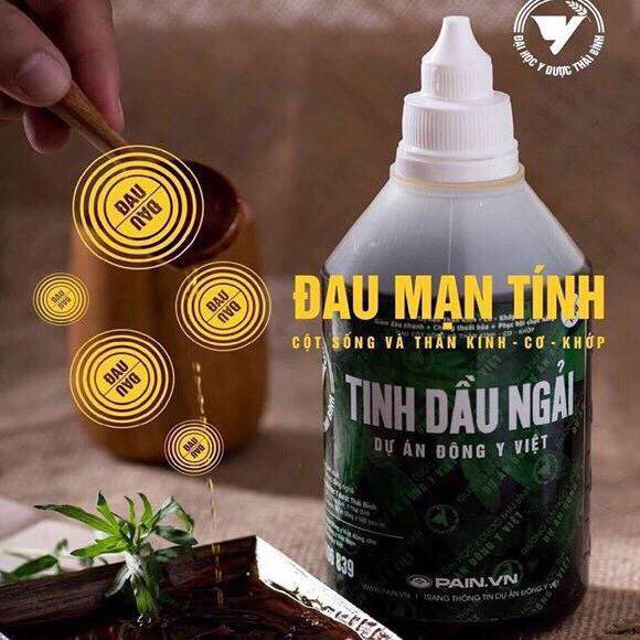 Tinh dầu ngải cứu Đại học Y Thái Bình - 500ml