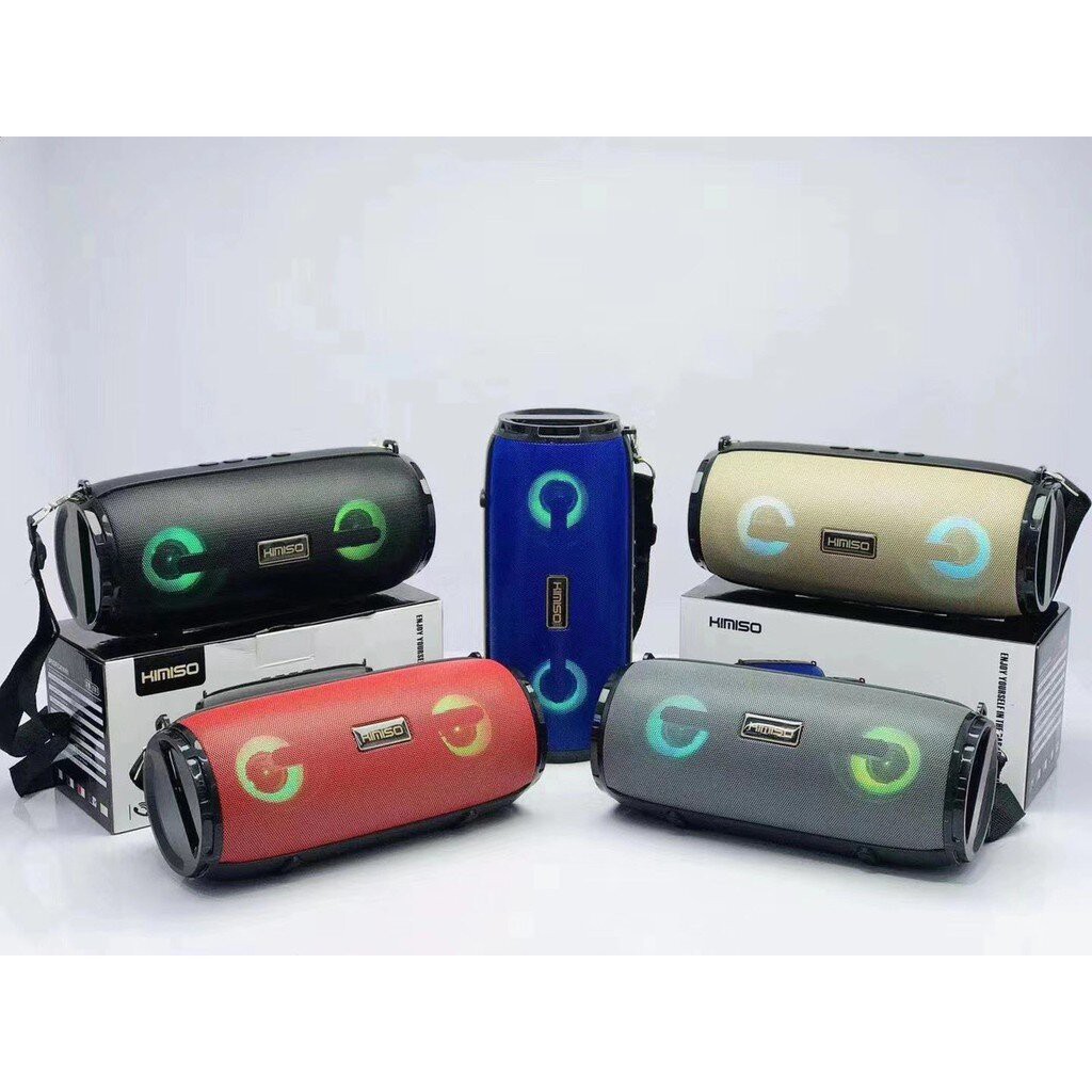 Loa Bluetooth Karaoke Xách Tay Kimiso 206 Bản Mới Âm Thanh Cực Đã,  Bass Cực Hay +Tặng Dây Đeo