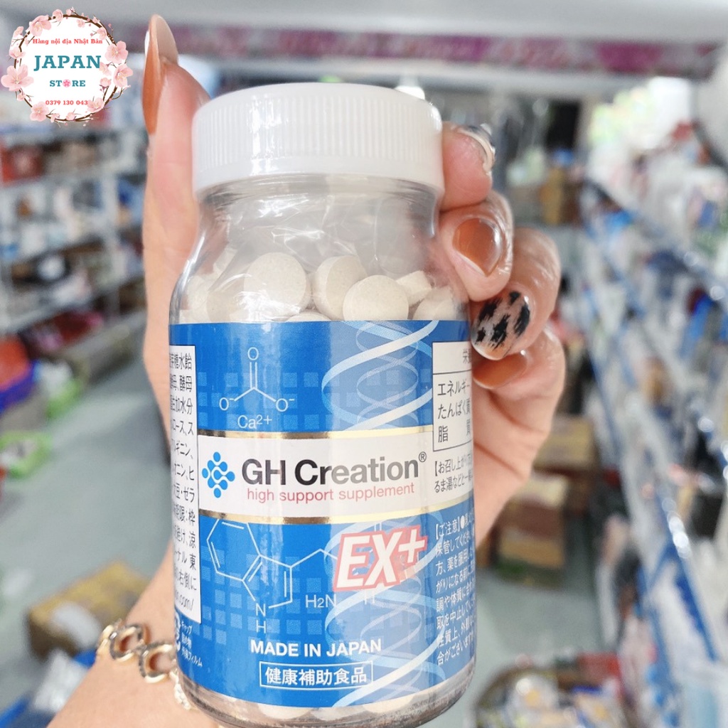 Viên Uống Hỗ Trợ Tăng Chiều Cao GH EX+ 270 Viên Nhật Bản