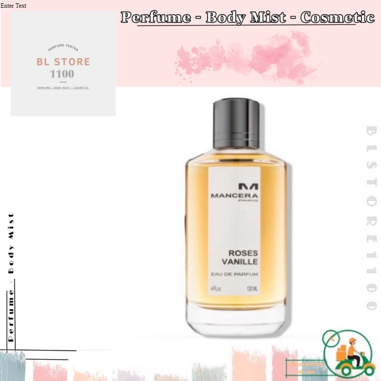 ✨BL✨ Nước hoa Nữ Mancera Roses Vanille