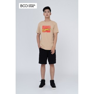  Áo Thun BOO Nam Dáng Basic 100%Cotton Cao Cáp In Hinh Marvel Comic