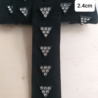 Dây viền đá trang trí , size 1.8cm đến 2.4 cm (1 mét)
