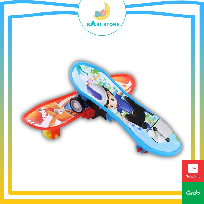 Đồ chơi ván trượt mini bằng nhựa cho trẻ em - Babistore