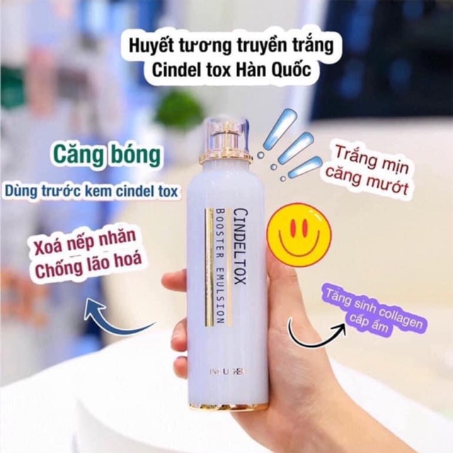 [Chính hãng] Nhũ tương cindel tox cindeltox dưỡng trắng