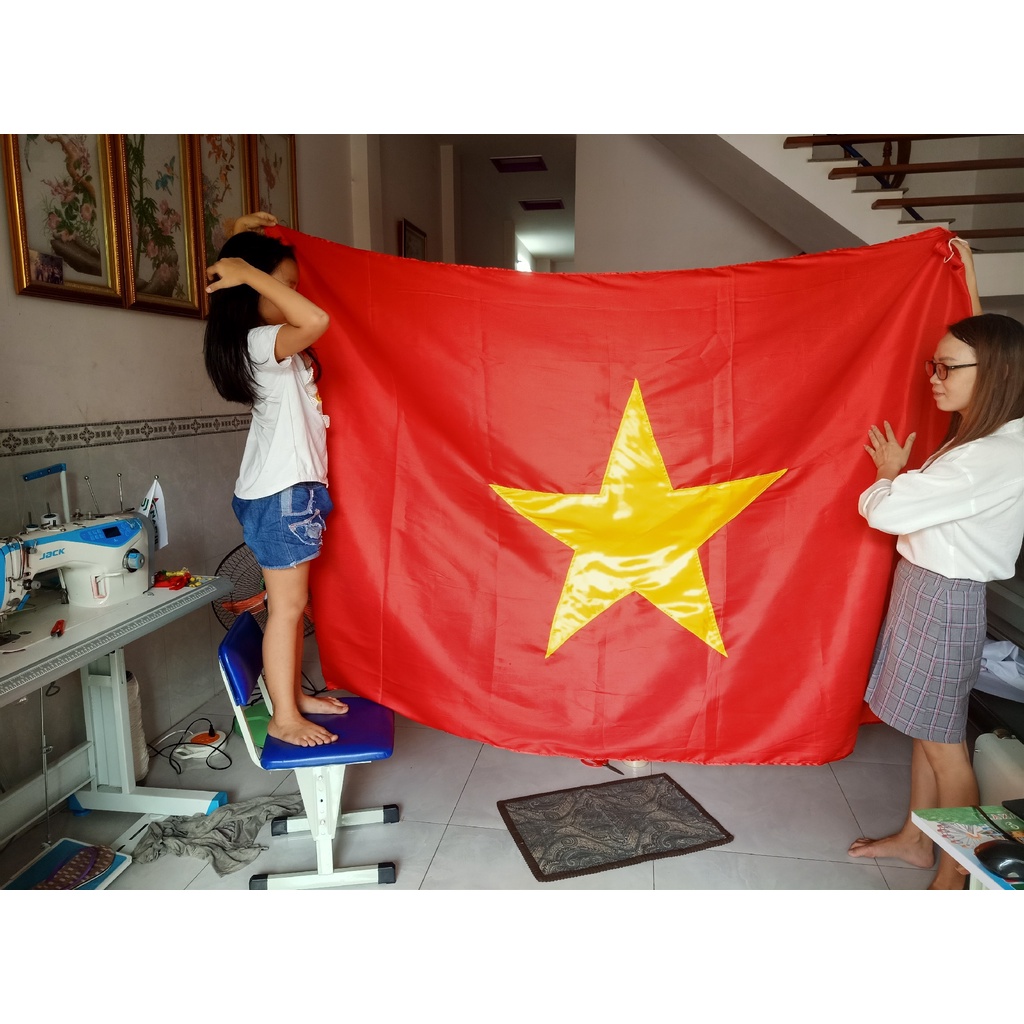 Cờ Việt Nam, Cờ Tổ Quốc may đẹp, đủ các kích thước lớn