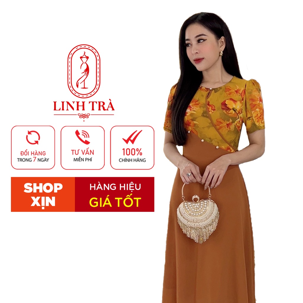 (TM 736) Cao Cấp Màu Sắc Trẻ Trung Tươi Sáng Họa Tiết Sang Trọng Đi Làm Đi Tiệc