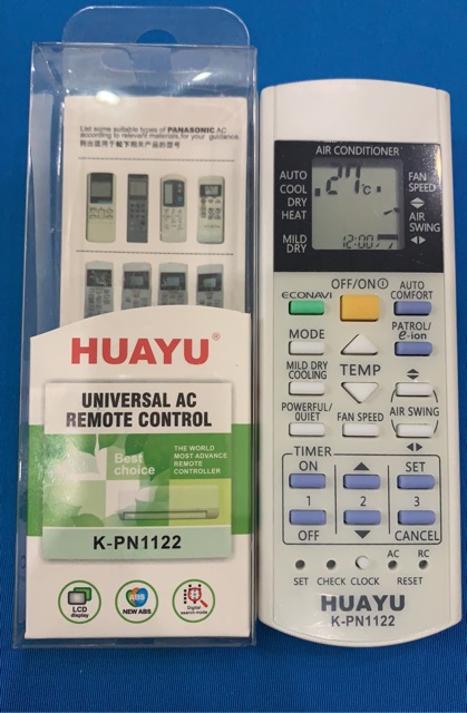 REMOTE ĐIỀU KHIỂN MÁY LẠNH ĐIỀU HOÀ  HÀNG HỘP HUAYU