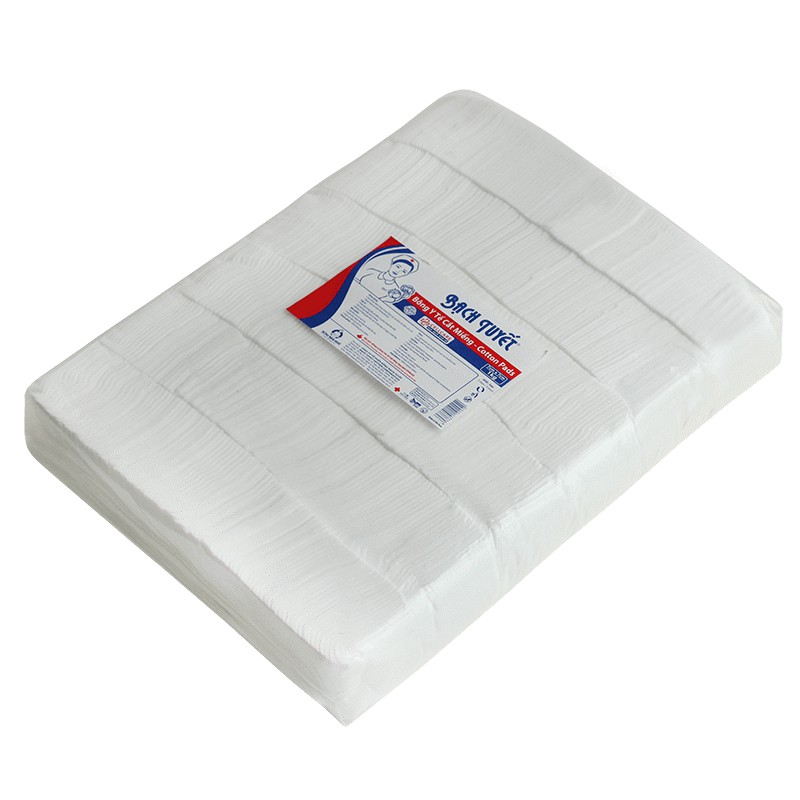 BÔNG CẮT BÔNG BẠCH TUYẾT 10X10CM GÓI 500 GAM