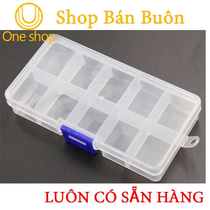 Hộp Đựng Linh Kiện Điện Tử 10 Ngăn