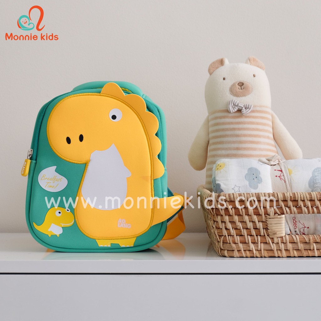 Balo Cho Bé Mẫu Giáo Khủng Long 23cm x 12cm x 30cm