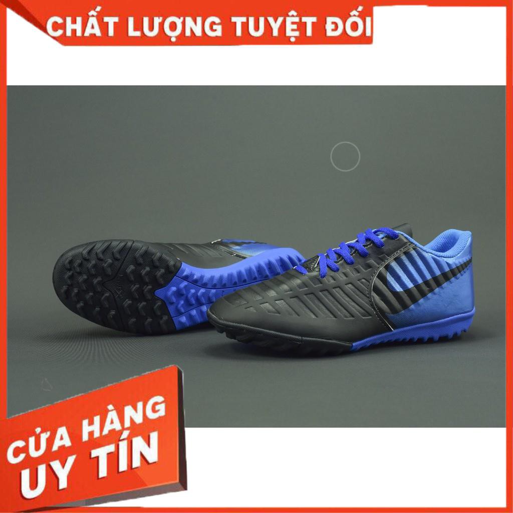 Giày đá bóng Tiempo cao cấp (Bạc)-cỏ nhân tạo