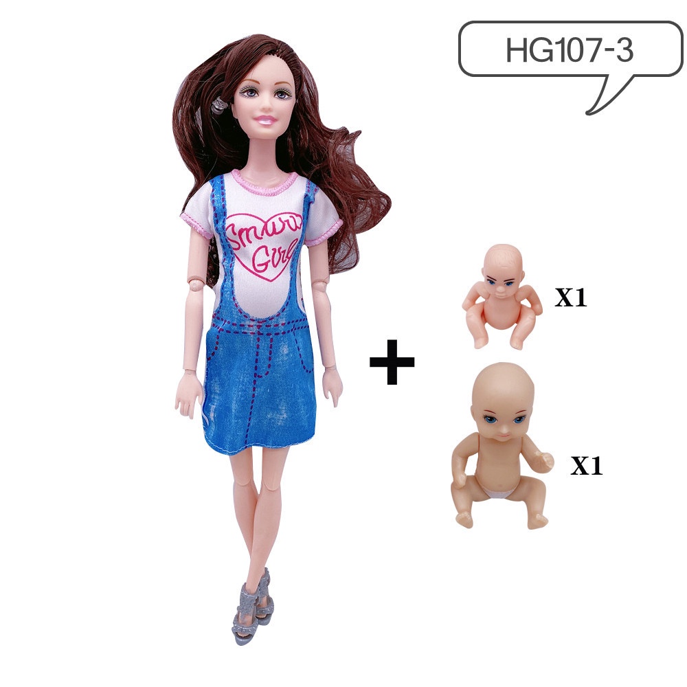Đồ Chơi Búp Bê barbie 30CM Thời Trang Dành Cho Bé Gái