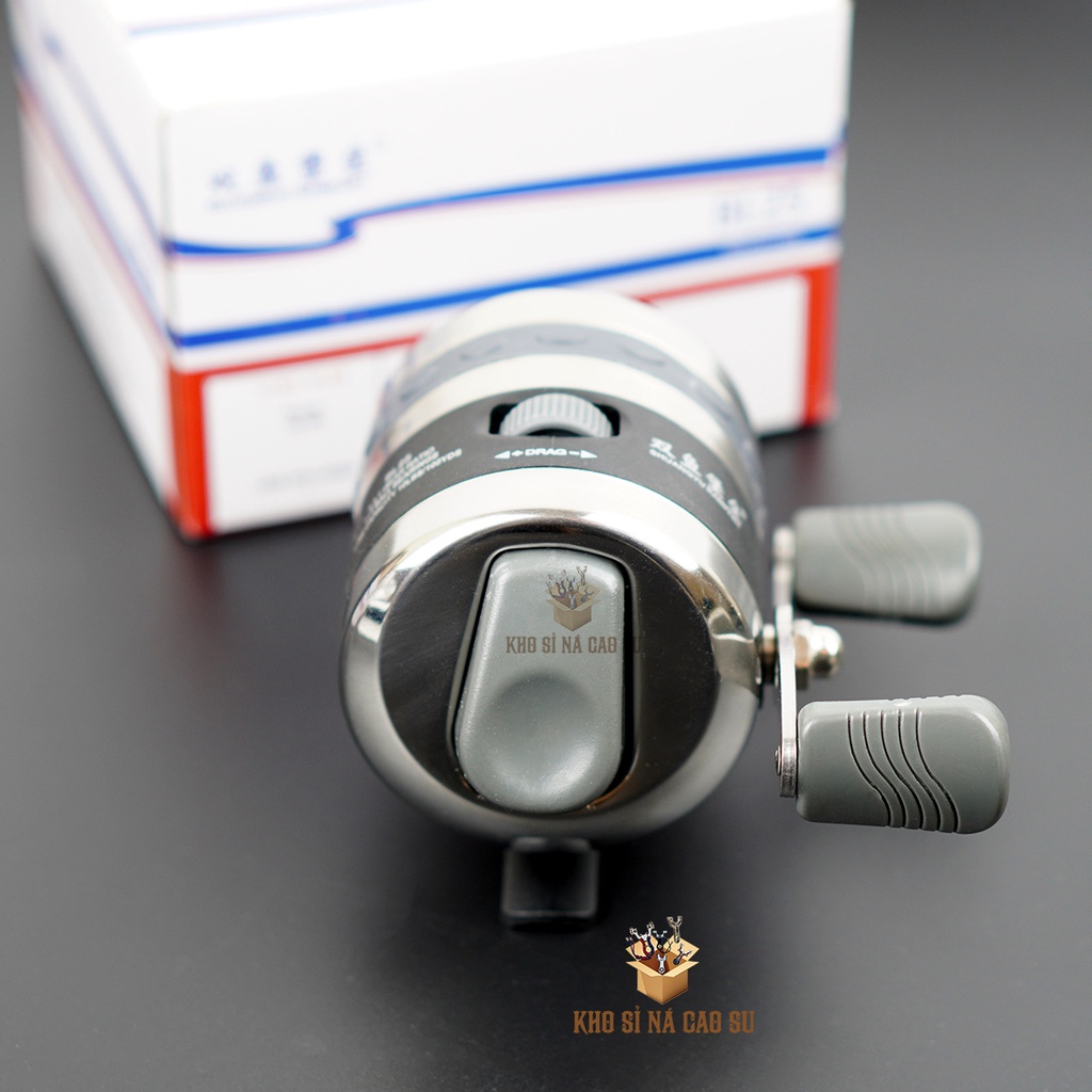 [ĐỈNH CAO] Máy bắn cước BL25, máy thu cước BL25 cho Ná bắn cá, kim loại cao cấp chống gỉ rất đầm tay, kéo cước rất mượt