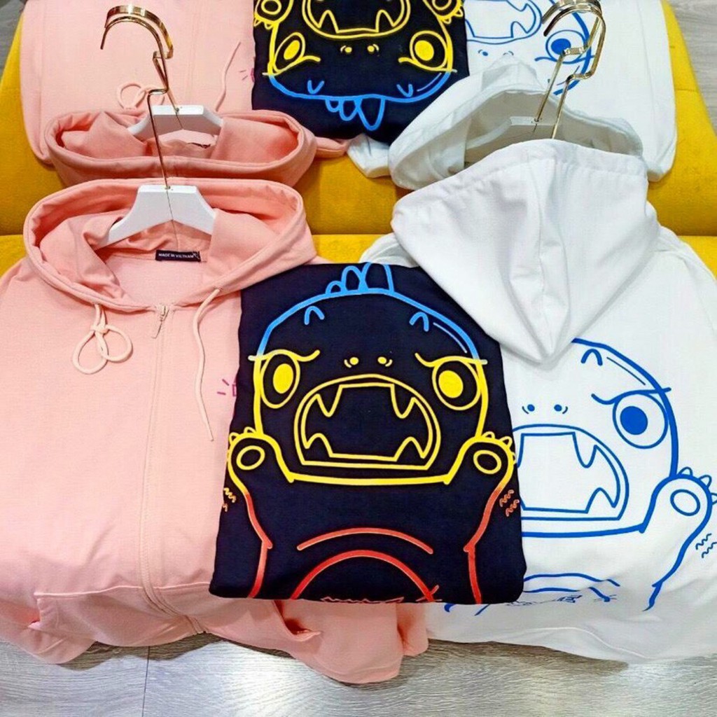 (FREESHIP) ❤ áO Khoác Nỉ Hoodie dây kéo in hoạt hình Nam Nữ Hooide Mới | BigBuy360 - bigbuy360.vn