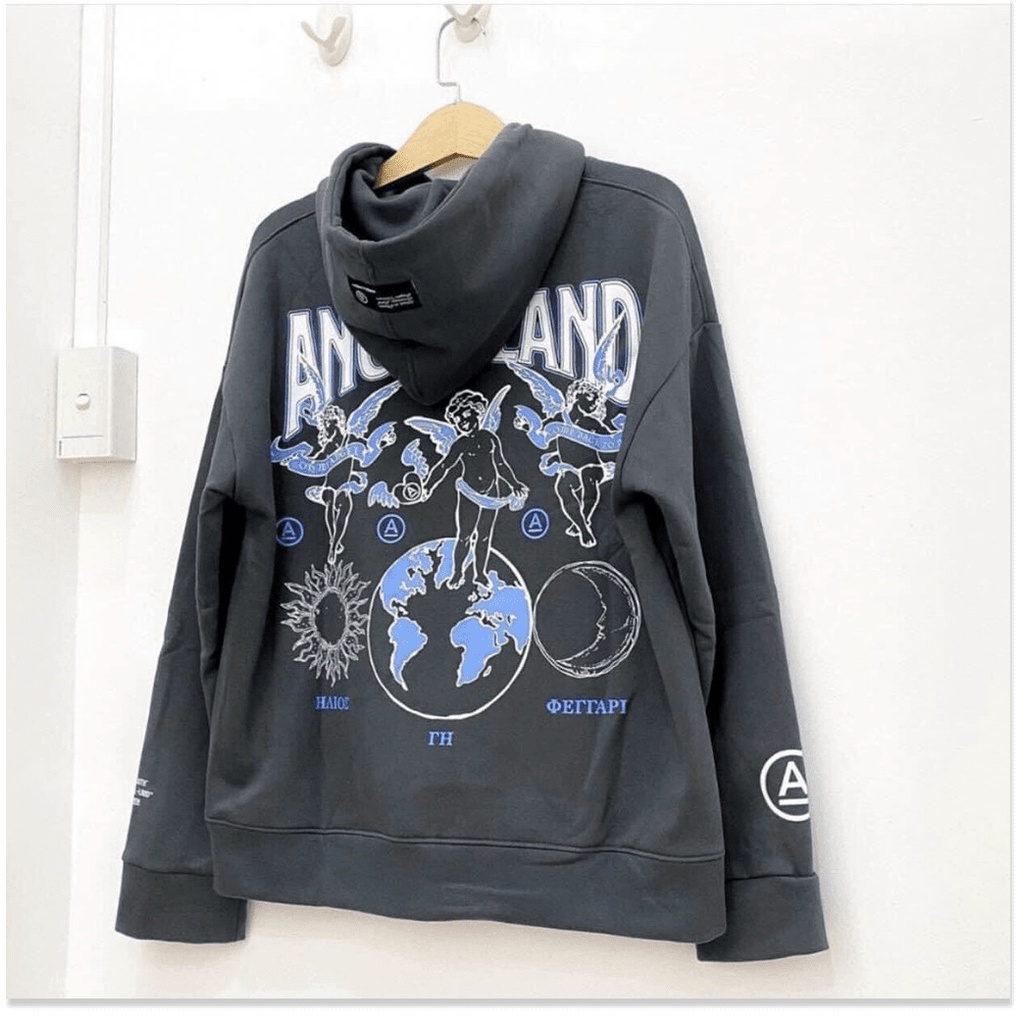 ÁO KHOÁC NỈ NGOẠI HOẠ TIẾT HOẠT HÌNH CỰC XINH CHO GIỚI TRẺ THỜI TRANG KME FASHION