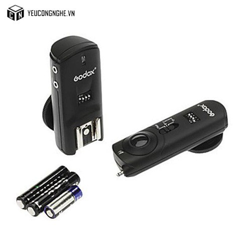 ĐIỀU KHIỂN TỪ XA CHO ĐÈN SPEEDLITE VÀ MÁY ẢNH TRIGGER 3 TRONG 1 GODOX REEMIX RM1-C3