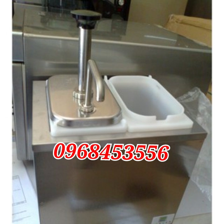 Bình bơm tương ớt, tương cà KFC - Thùng bơm tương inox nhập khẩu