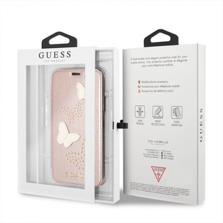 Bao Da Iphone 8/7/6 Plus, GUESS, hình bướm