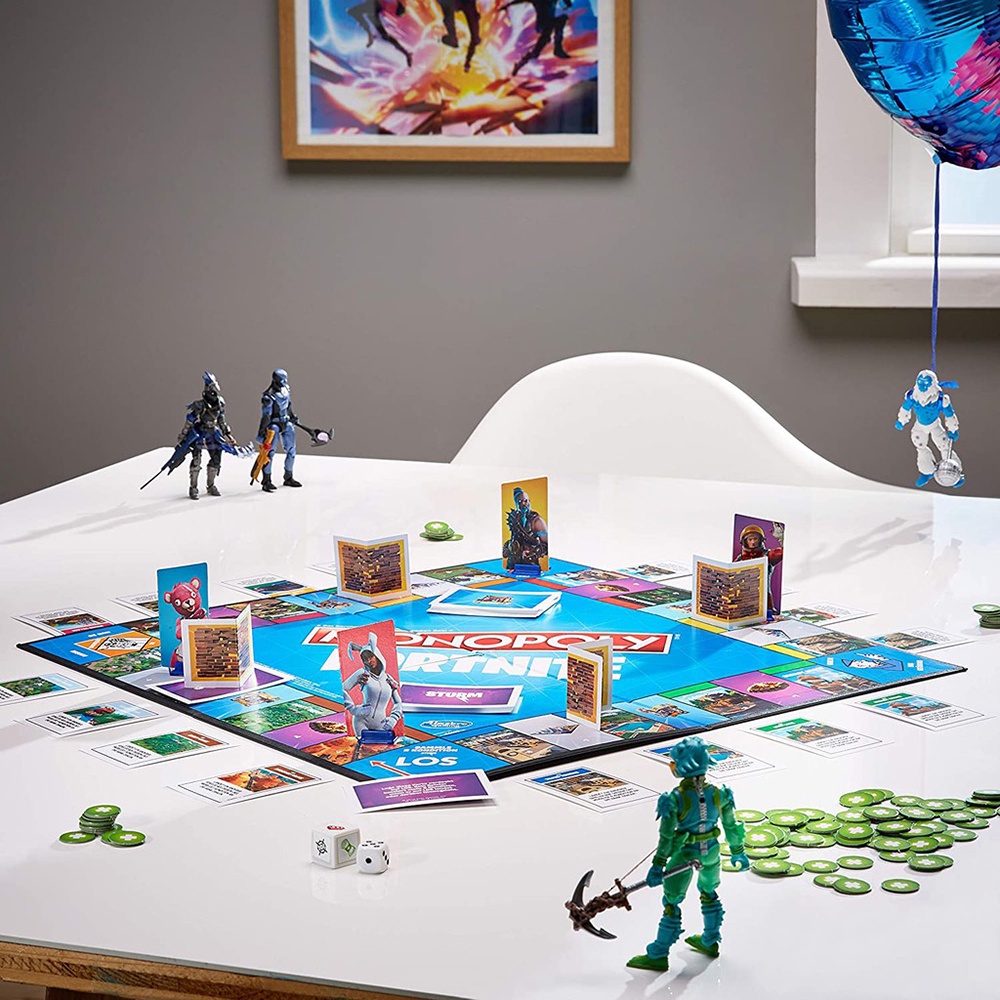 Trò chơi Monopoly Fortnite Edition Board Game Cờ Tỷ Phú Tiếng Anh BG27-6
