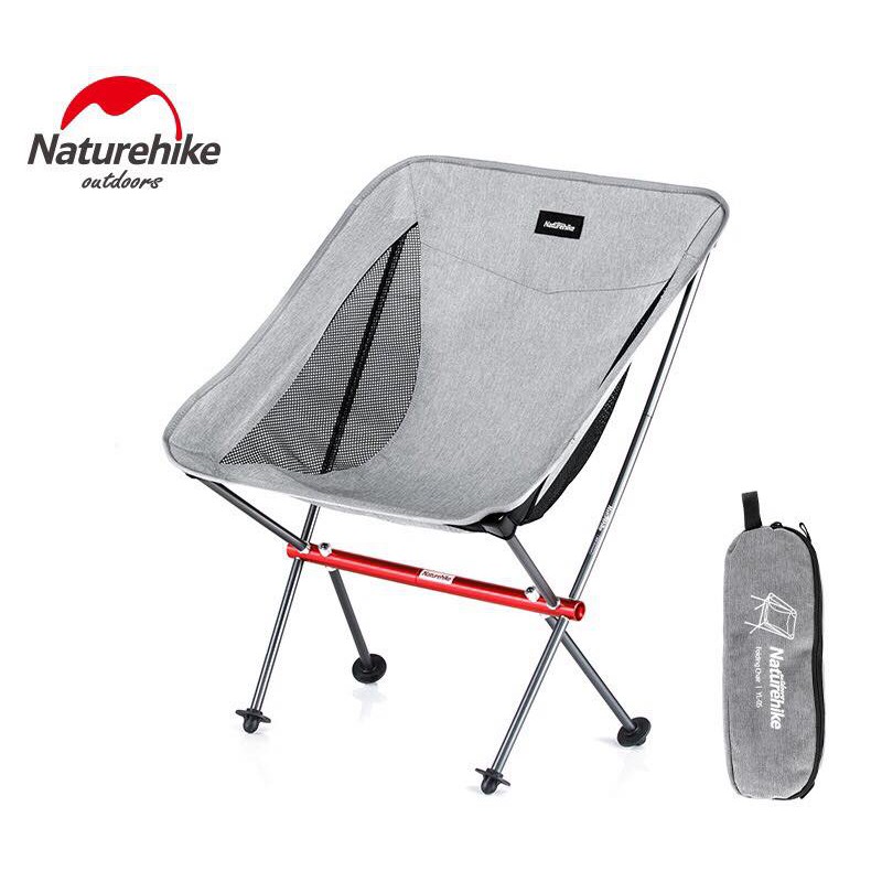 Ghế gấp du lịch, câu cá khung Nhôm siêu nhẹ chính hãng NatureHike - NH18Y050-Z