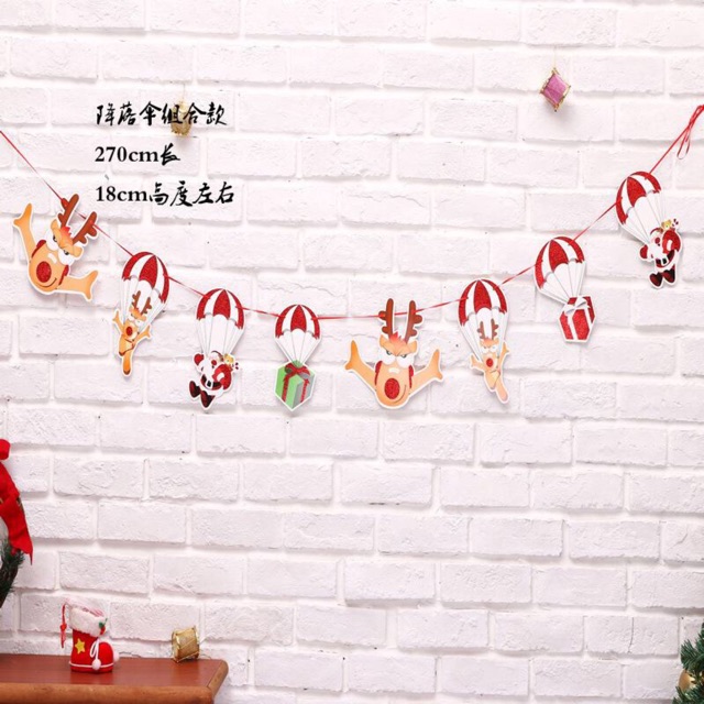 Dây Treo Trang Trí Noel với nhiều mẫu đẹp và màu sắc nổi bật phù hợp với chủ đề trong dịp giáng sinh