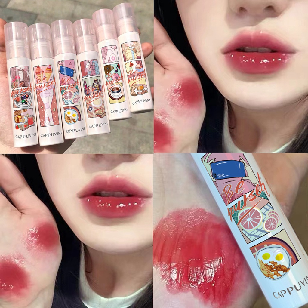 son bóng nội địa trung giá rẻ CAPPUVINI Daimanpu Dưỡng Ẩm Tiện Dụng Chất Lượng Cao