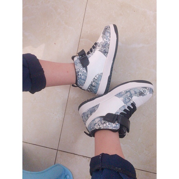 Giày trẻ em, giày jodan cổ cao bé trai ,bé gái siêu nhẹ đàn hồi kháng khuẩn  sẵn đủ size ship ngay