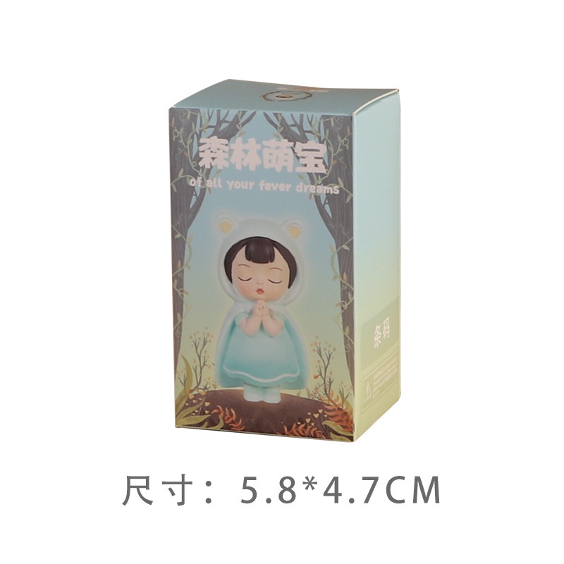 Búp Bê Hoạt Hình Thủ Công Bằng Nhựa resin Dễ Thương Sáng Tạo Trang Trí Bể Cá