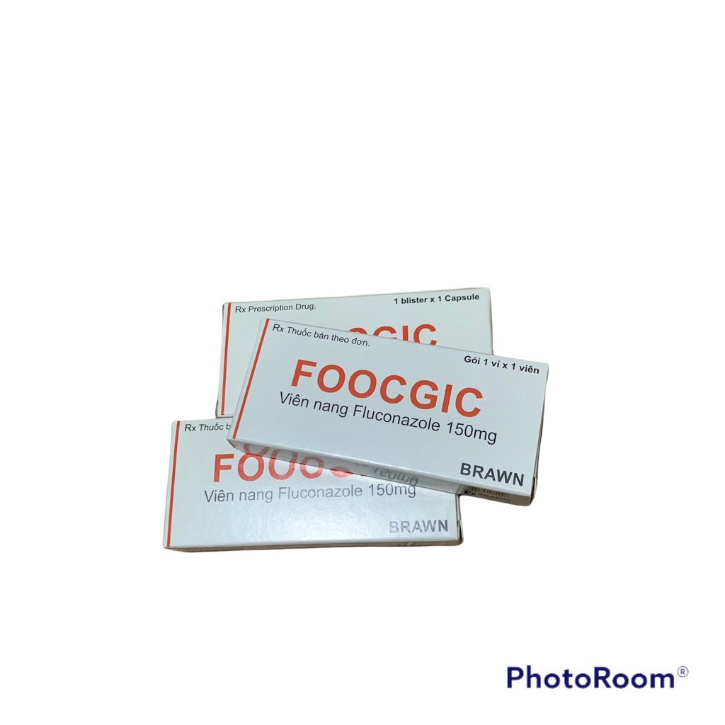 Foocgic Fluconazol 150mg - nấm - p.hụ - kh.oa