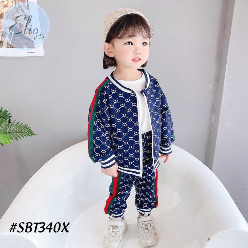 Set đồ dạo phố cho bé, set quần áo thời trang trẻ em SBT340